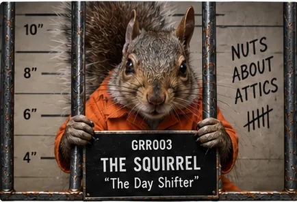 The Squirrel mugshot photo